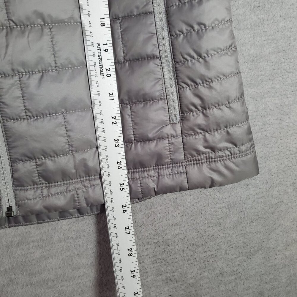 Patagonia Women Nano Puffer Vest Large Gray Google Logo Light Windproof NWT - Picture 2 of 11